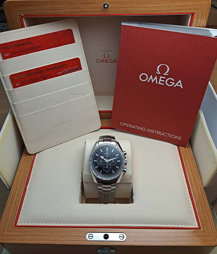 Omega Speedmaster 1957 Broad Arrow Co-Axial Chronograph Ref. 321.10.42.50.01.001
